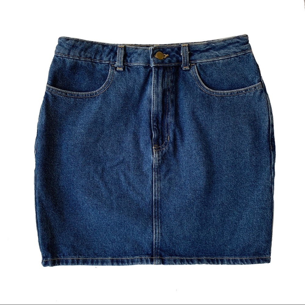 American Apparel Denim Skirt